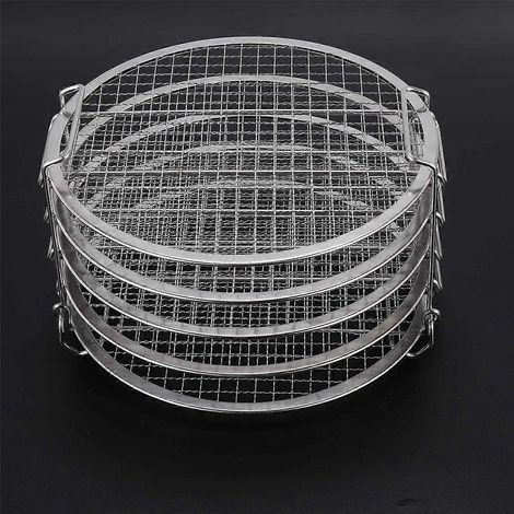 Support pour déshydrateur, compatible avec les accessoires Ninja Foodi, autocuiseur et friteuse à air chaud - Acier inoxydable (1/5)