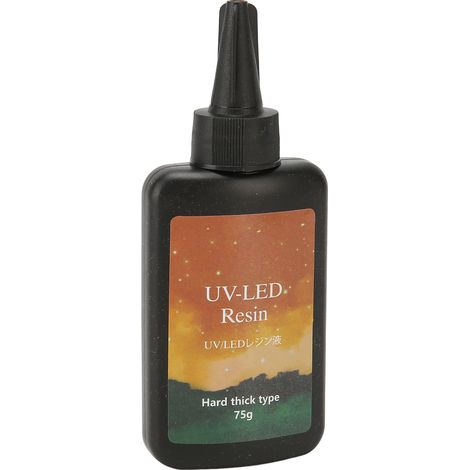 Kit de colle époxy UV transparente en flacon plat (75 g) (1/5)