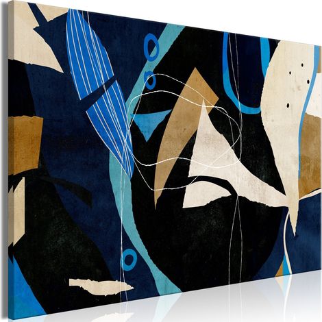 Tableau Configuration of Abstraction Wide - 90 x 60 cm (1/4)