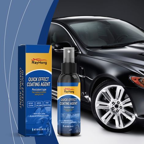 Car Coating Spray - Cleaning, Maintenance, Gloss, Stain Repellency, and Dirt Resistance - 100ml (1/5)