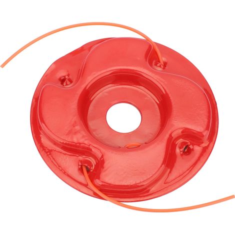Tête de coupe-bordures universelle en fer rouge pour tondeuse à gazon, débroussailleuse, remplacement pour usage agricole, style 1 (1/5)