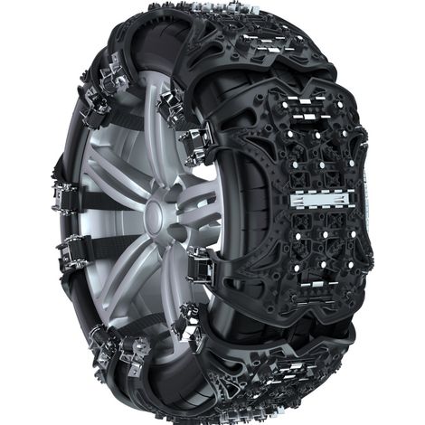 Cadenas de nieve, cadenas para coche, para neumáticos de 165 a 285 mm de ancho, para turismos, camiones y SUV.