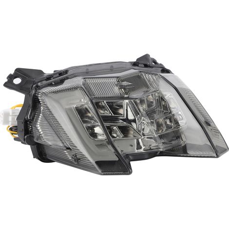 Hochleistungs-LED-Motorradrücklicht mit getönter Linse, kompatibel mit Yamaha MT-09/FZ-09 2017-2020 (1/5)