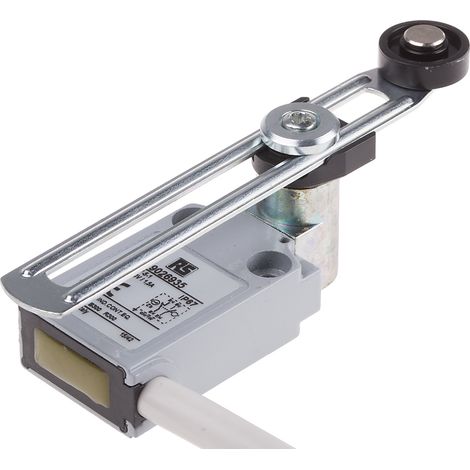 Interrupteur de fin de course RS PRO, Levier à galet réglable, NO/NF, 5A, 240V ( Prix pour 1 ) (1/2)