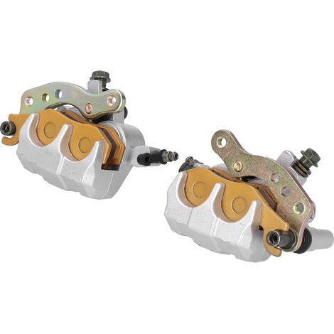 Étriers de frein gauche et droit (2 pièces) compatibles avec Kawasaki Bayou 300 400 KLF300 KLF 300 400 / Brute Force 650 750 (1/5)