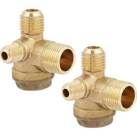 Stück Kompressor-Rückschlagventile, 3-Port-Luftkompressor-Rückschlagventil 20x16x10mm für Luftkompressor-Anschlussarmaturen (1/5)