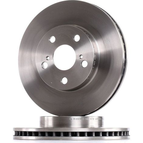 Lot de 2 Disques de frein BOSCH 0 986 479 663 LEXUS 43512 47040 43512 47050 (1/3)