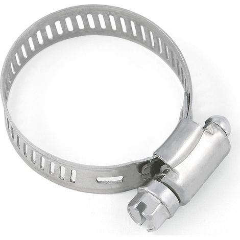 Fascetta stringitubo Ø 40- 60 mm. in acciaio Inox A2 - AISI 304 - 2 pz.