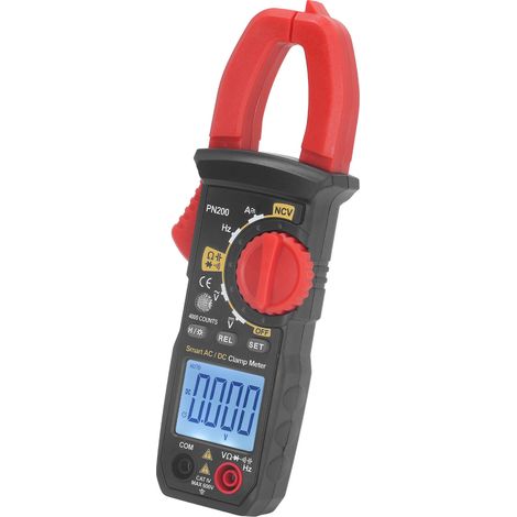 Pince ampèremétrique numérique multifonctionnelle AC/DC, multimètre intelligent NCV pour tests (1/5)
