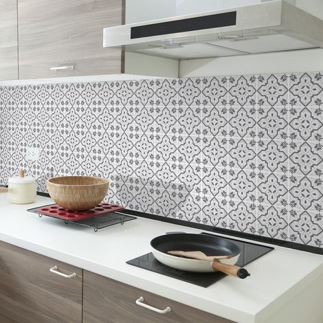Sticker Mural Carrelage adhésif Cuisine Salle de Bain - 30 STICKERS CARRELAGES AZULEJOS CHRISTINA - 30stickers10x10cm (1/5)