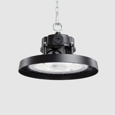 Campana LED Industrial UFO HBD Evo 170lm/W Regulable 0-10V 5000K 90º Sin Sensor Blanco Frío 150 W (1/4)