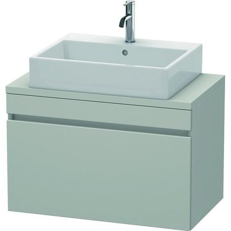 DU WTU DuraStyle f. Konsole 512x800x478 1 Auszug, betongrau matt/betongrau matt (1/5)