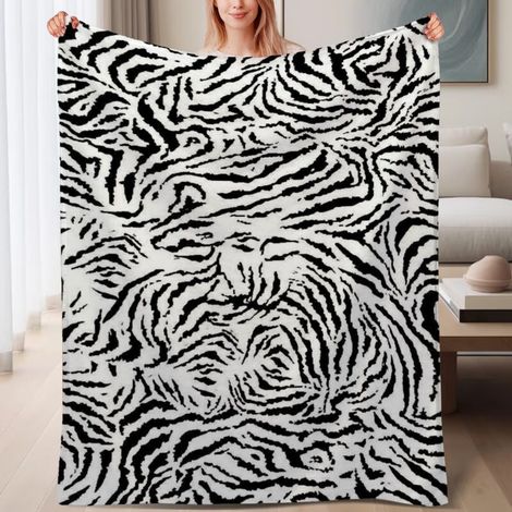 Jeté de canapé en polaire doux, chaud et léger en microfibre, couverture de lit,6080 pouces (1/4)