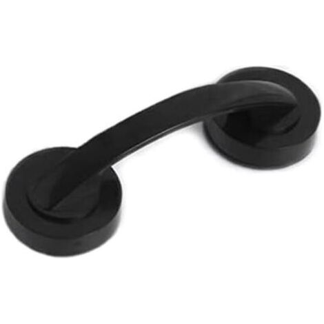 Poignée de porte et de fenêtre, porte coulissante de salle de bain, poignée d'adsorption non poreuse
