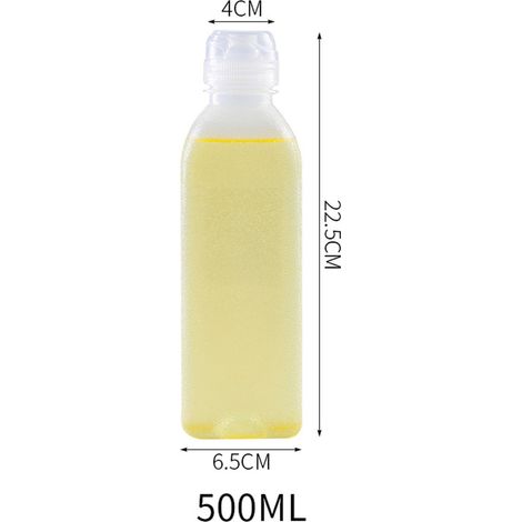Bouteille À Seringue Pour Assaisonnement - PP5 Alimentaire - Échelle De Dosage Intégrée - Transparente - Usage Cuisine Et Service - Lot De 4 (1/5)