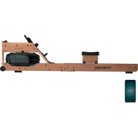Cecotec Remos de agua Drumfit Rower 20000 Neptuno Wood Cecotec
