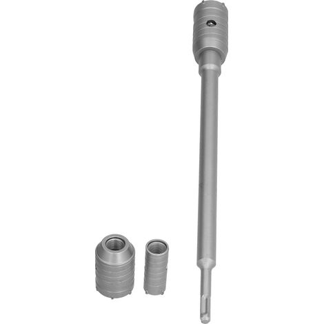 Ensemble de scie cloche pour découpe de murs en béton, foret à manche rond, 30, 40 et 50 mm, queue de 350 mm (1/5)