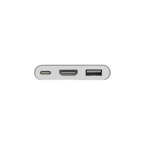 Nilox NLX-TC-HDMIUSBT Adaptador gráfico USB Plata