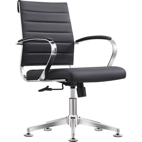 Chaise de réunion Cádiz Noire (1/5)
