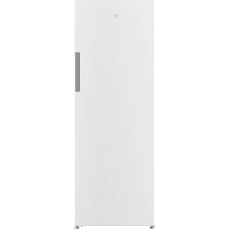 Beko – Réfrigérateur 1 porte 60cm 367L inox – Compartiment 0-3°C pour aliments sensibles – Classe énergétique E – Pose libre