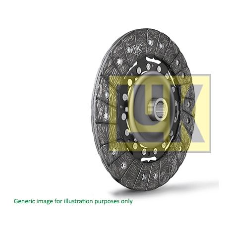 Disque d'embrayage LuK 323 0374 10 AUDI 038141031E 038141031K 038141032E