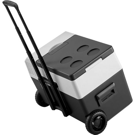 Réfrigérateur portable 12V 31,7 QT avec congélateur électrique, contrôle par app, idéal pour camping, voyages en SUV et fourgonnettes. (1/5)