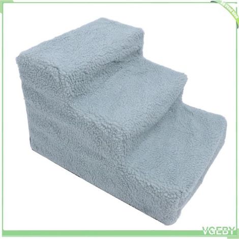Escalier pour chien - FAFEICY - 9 marches - velours antidérapant - plastique robuste - housse lavable (1/5)
