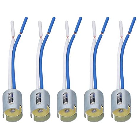 Douille d'ampoule 1156, Douille d'ampoule 1156 en Métal, Caoutchouc, 10 Pièces, Douilles d'ampoule 1156, Support de Clignotant Led avec Harnais 3,5 Pouces Dc 12Vible