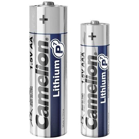 Camelion Pile au lithium Mignon (AA) - 2 pièces (1/4)