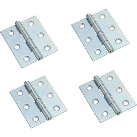 CERNIERA PER MOBILI PERNO A SFILARE ZINCATA  63x45 mm - Cf.4 Pz (1/2)