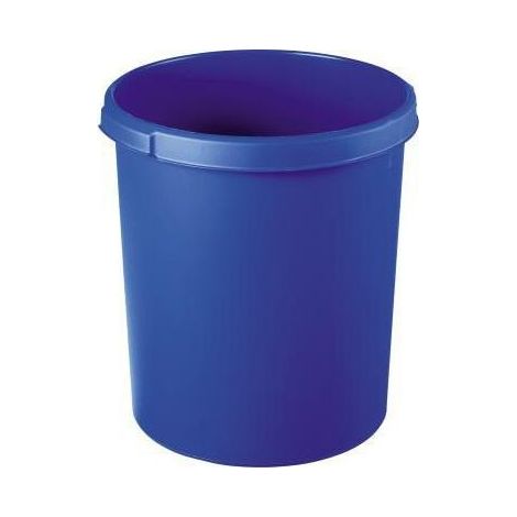HAN Papierkorb HAN KLASSIK 37,5 x 41 cm (D. x H) 30l Polypropylen Farbe: blau 1 Sortierfach (1/2)