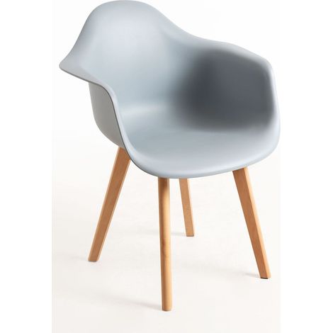 Packs Sillas Comedor - Pack 2 Sillas Belu - Gris claro (1/5)
