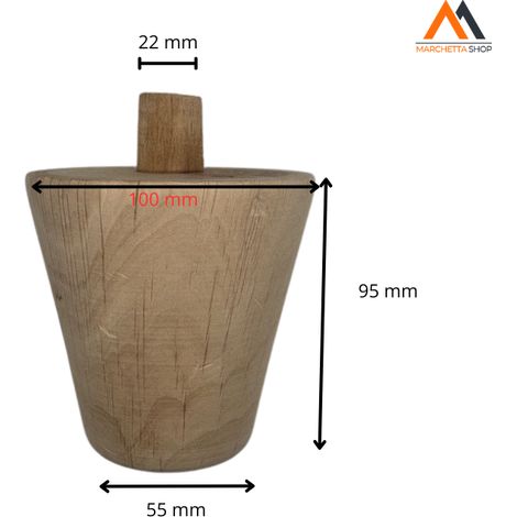 HOLZFUSS ART.230/100 ERLE D.100