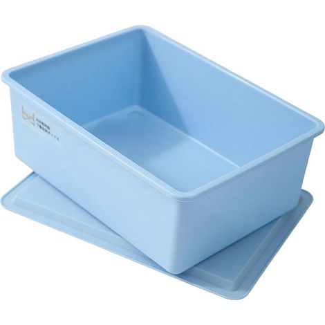 Boîte de rangement pour chaussettes, sous-vêtements et lingerie, bacs de rangement, séparateurs, organisateur de tiroir multifonction pour soutien-gorge et lingerie-Blue (1/5)