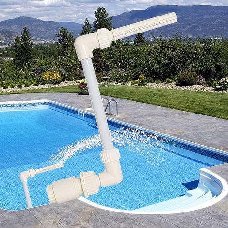 AIDUCHO Soporte para fuente de piscina, equipo de soporte para fuente de cascada, decoración para cascada de piscina (1/5)
