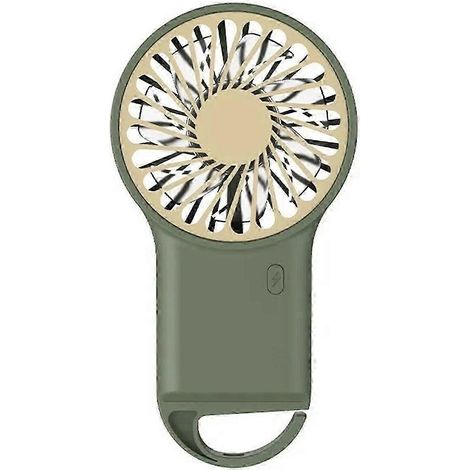 Ventilatore pieghevole portatile, mini ventilatore da tavolo ricaricabile tramite USB, ideale per l'alpinismo. (1/5)