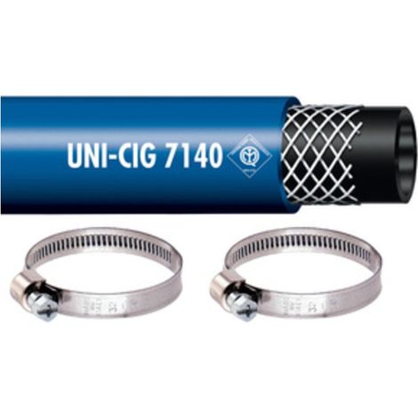 PL TUBO P/GAS GPL IMQ D 8X13MM C/FASCETTE 2 M