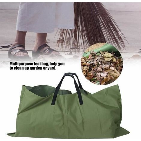 royaluxe – Laubsack mit großem Fassungsvermögen für Gartenabfälle ❉ 2-in-1: Komfortabel und strapazierfähig (1/4)