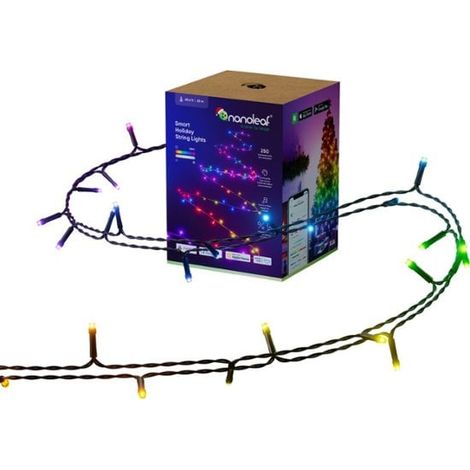 KIT CADENA LUCES NAVIDAD LED NANOLEAF OUTDOOR    20 METROS/