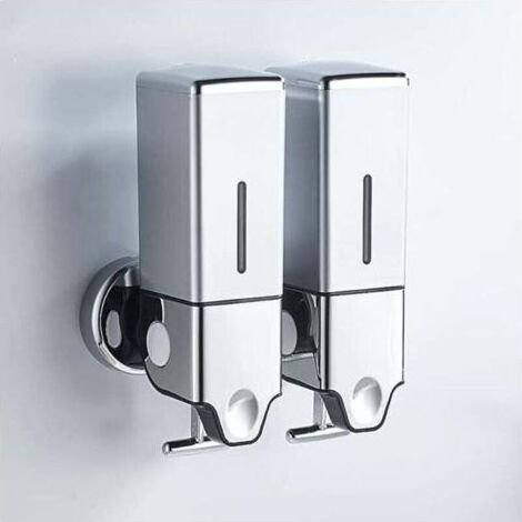 Dispenser a Parete Sapone per le Mani,Sapone, Business,Doccia e Lozione detergente per il Bagno Cucina in Hotel market e Ristorante (Soldi, 1000ml) (1/5)