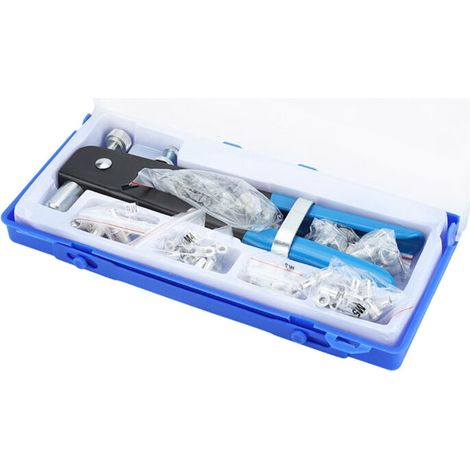 Kit di rivettatura per dadi M3-M8 da 86 pezzi -Crezuo