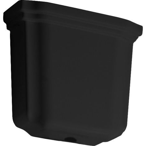Réservoir de WC haut niveau WALDORF, noir mat (1/3)