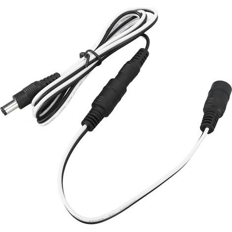 Cable de extensión de alimentación para paneles solares Cable de extensión de CC para paneles solares fotovoltaicos Luces LED Cámaras 1 m / 3,3 pies. (1/5)