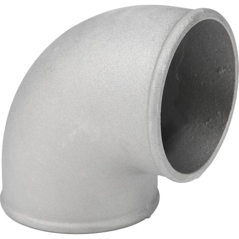 GARRYFIZH Universal Intercooler Turbo Tube 3.5in Coude à 90 degrés Tuyau en fonte d'aluminium