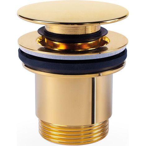Bonde de lavabo Ø 63 mm CLICK‑CLACK - TRES 24284001OR (1/2)