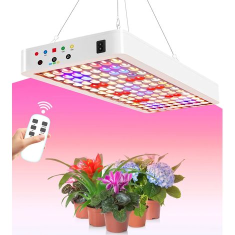 240-LED-Pflanzenlampe mit Vollspektrum, drei Modi und Timer für acht, zwölf und sechzehn Stunden (1/5)