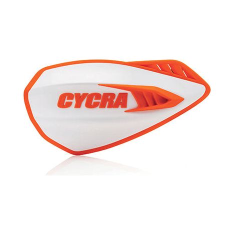 Protège-Main CYCLONE - Blanc/Orange (1/2)