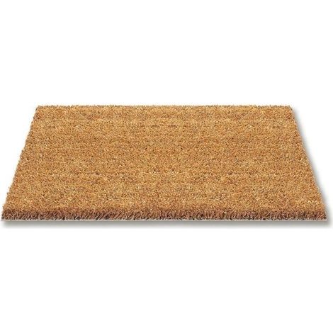 Paillasson uni - 40x60 cm - Style Classique - Coloris naturel (1/2)