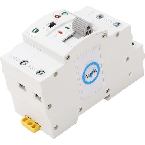 2 interrupteurs sectionneurs automatiques 40A 220VAC à bascule rapide pour groupe électrogène et alimentation de secours (1/5)