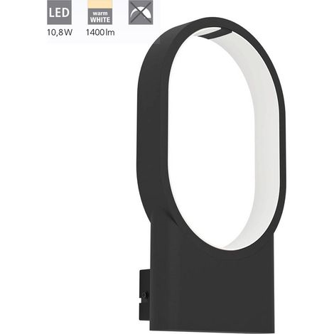 Lampe murale Codrial Plastic Blanc LED 10.8W 3000K L: 18 cm H: 32 cm (1/5)